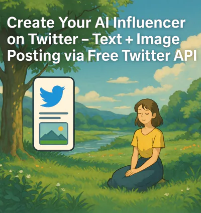 Create Your AI Influencer on Twitter – Text + Image Posting via Free Twitter API